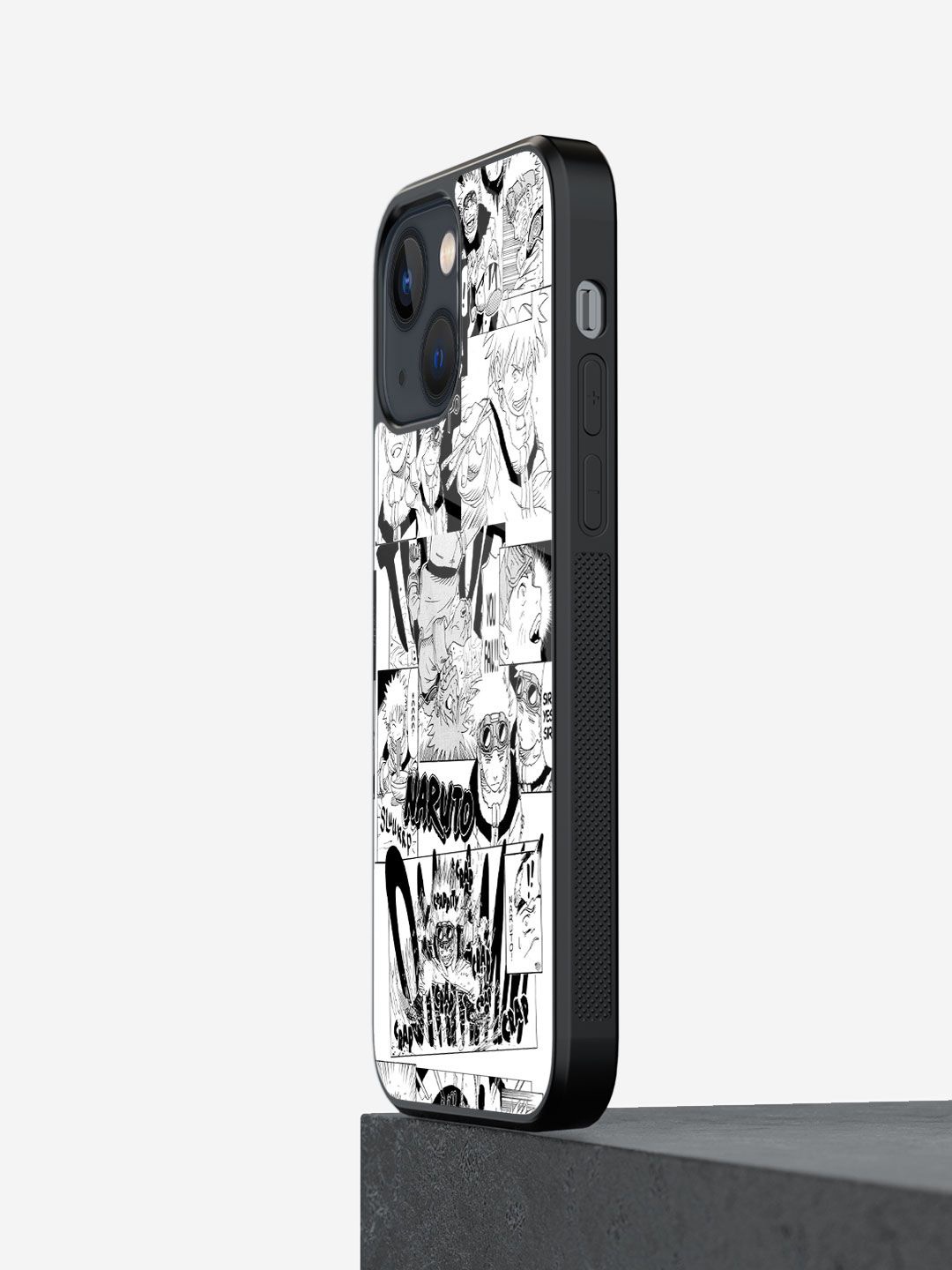 

macmerise Cartoon Characters Printed iPhone 13 Back Case Mobile Accessories, White