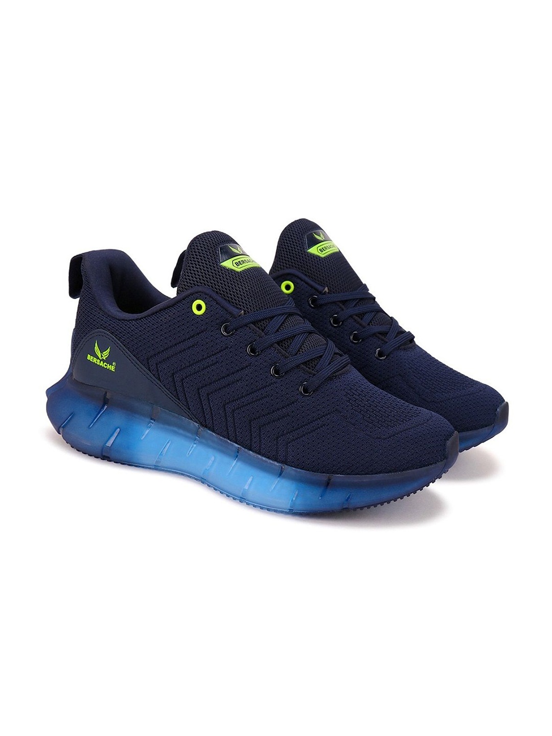 

BERSACHE Men Running Non-Marking Shoes, Blue