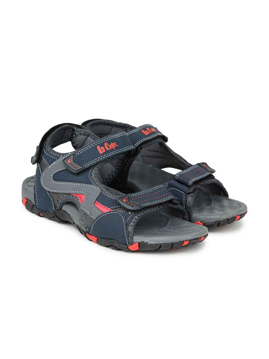 

Lee Cooper Men Textured Sports Sandals, Navy blue