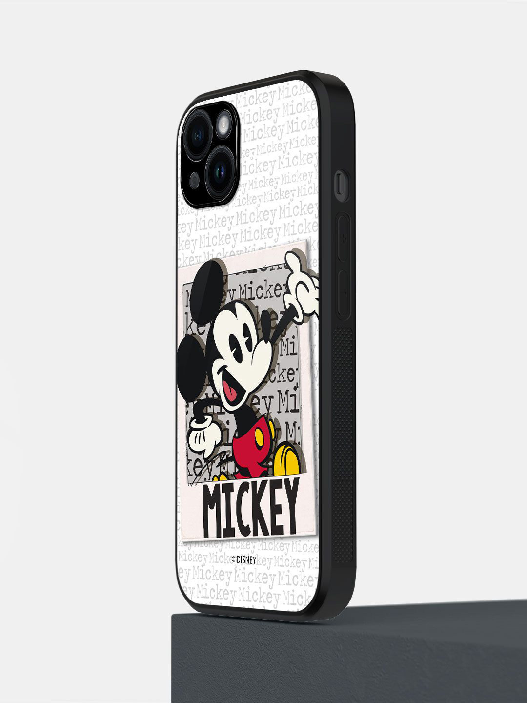 

macmerise Cartoon Characters Printed iPhone 14 Plus Back Case Mobile Accessories, White