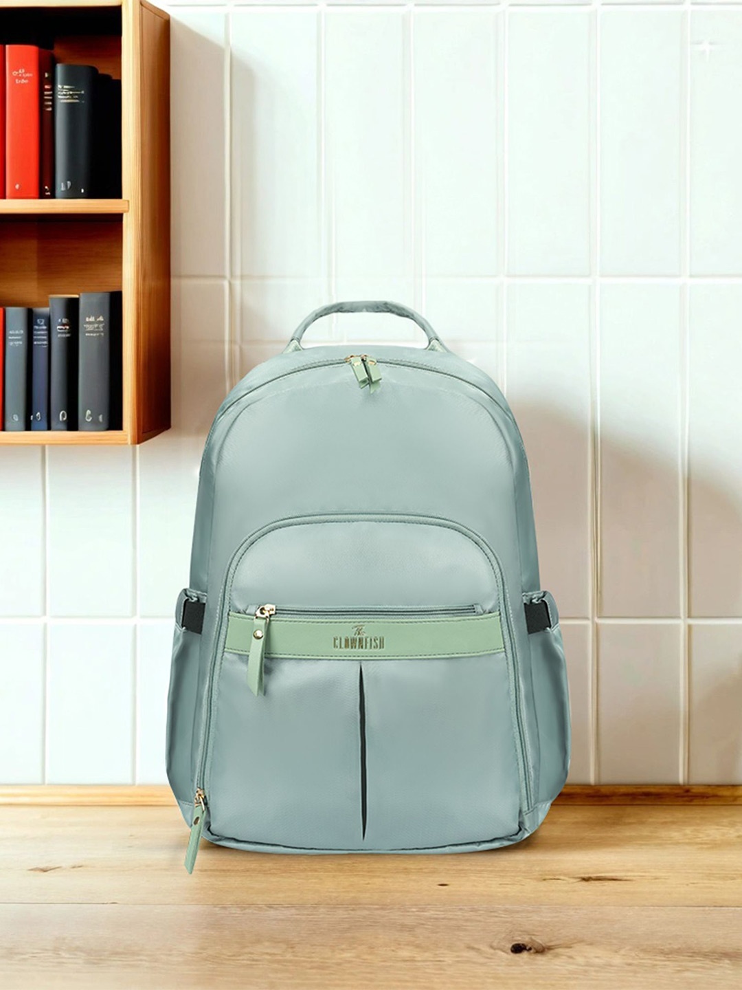 

THE CLOWNFISH Unisex Backpack, Green