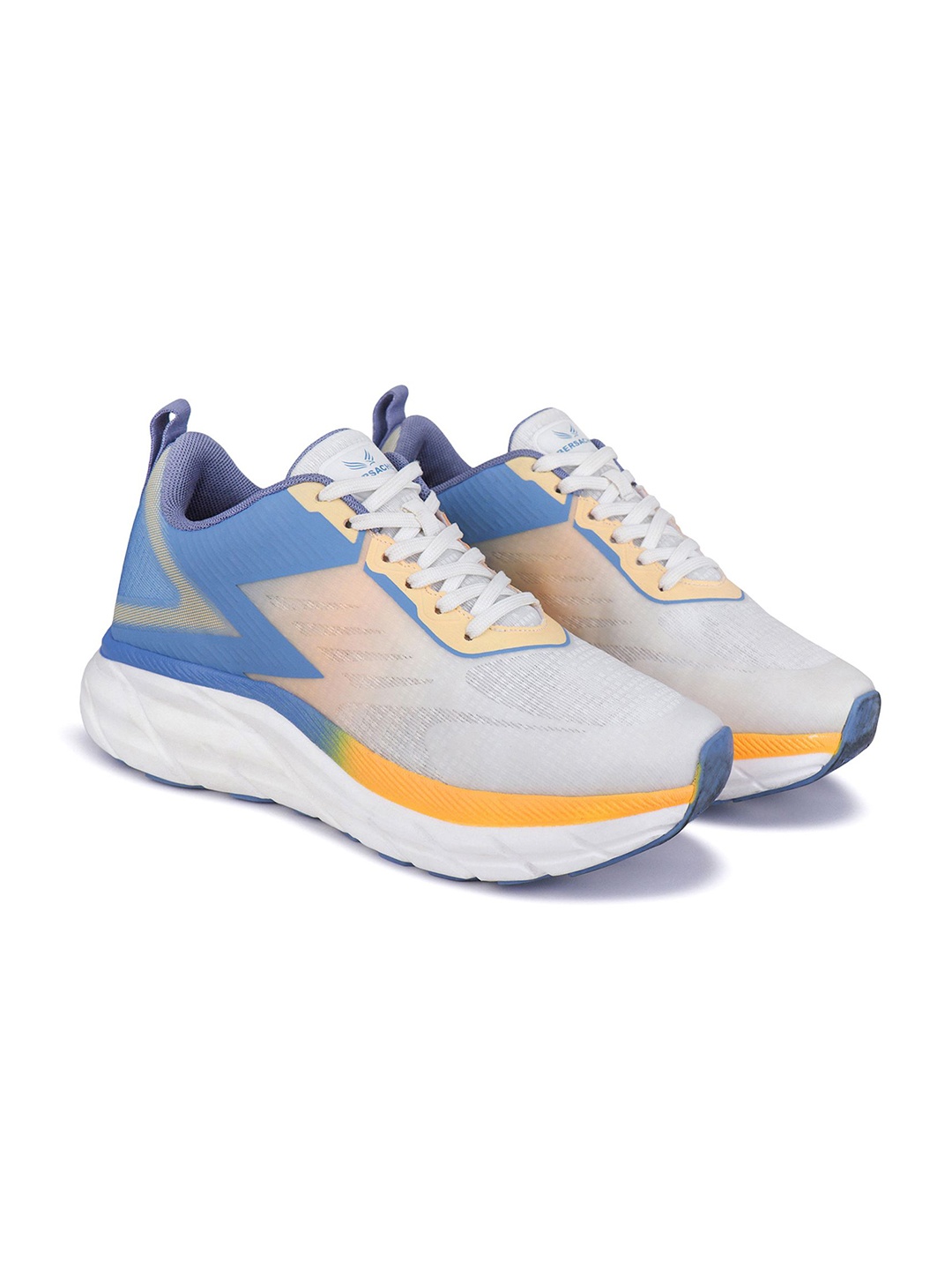 

BERSACHE Men Mesh Running Non-Marking Lace-Ups Shoes, Blue