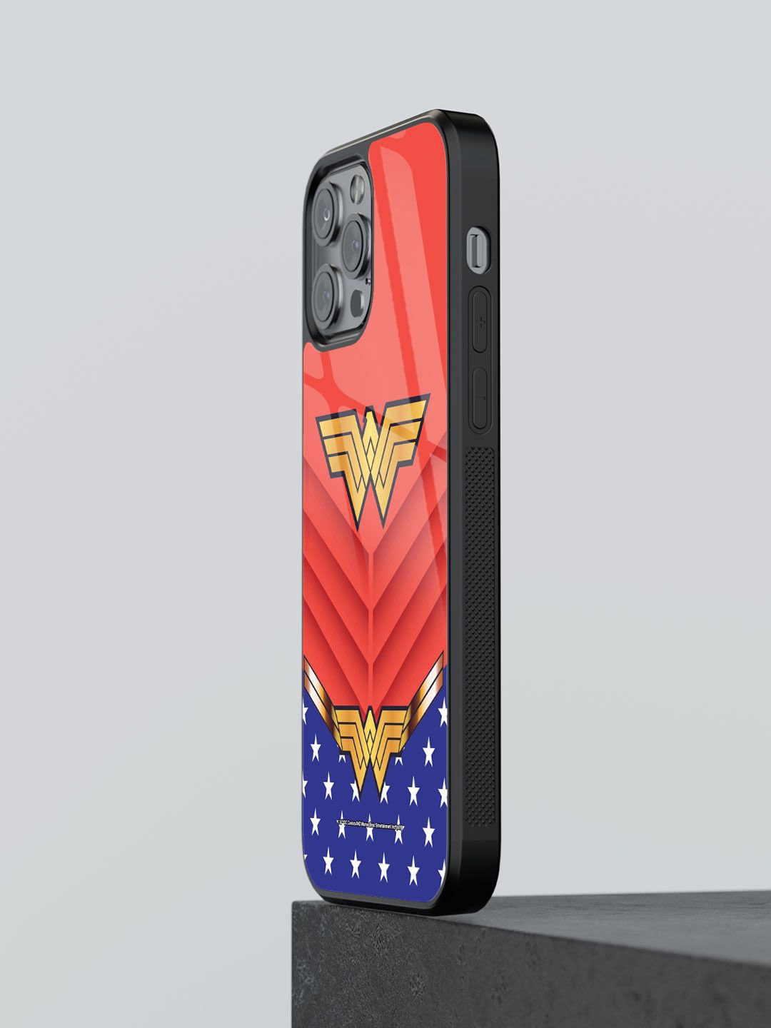 

macmerise Cartoon Characters Printed iPhone 13 Pro Max Back Case Mobile Accessories, Red