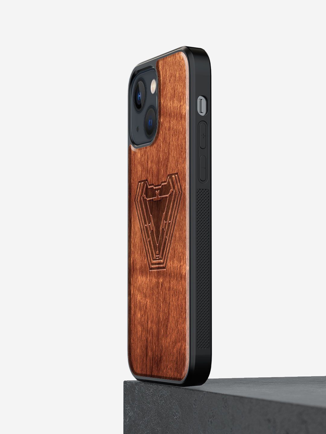 

macmerise Abstract Printed iPhone 13 Back Case Mobile Accessories, Brown