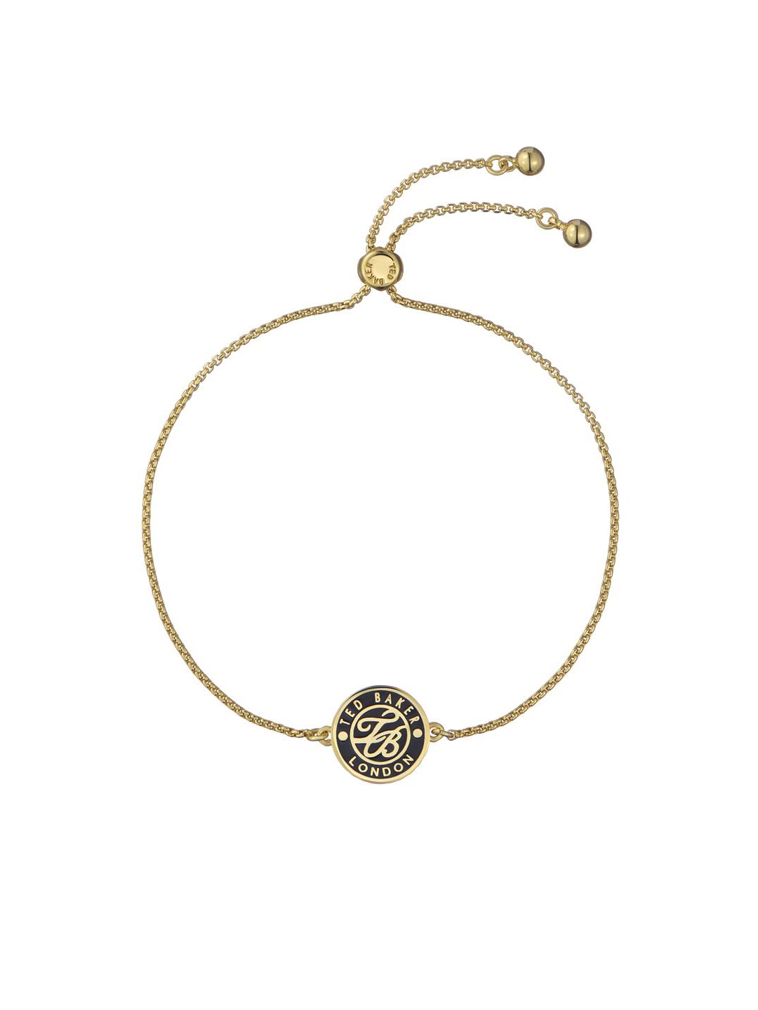 

Ted Baker Monelle Monogram Button Gold-Plated Wraparound Adjustable Bracelet