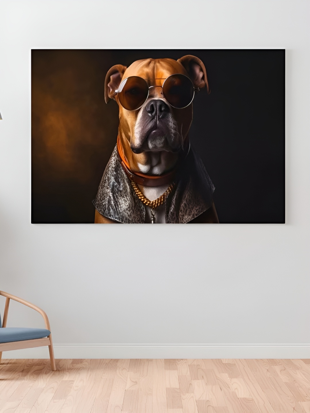 

CLAWCRAFTS Brown & Black Wooden Paintings Wall Art