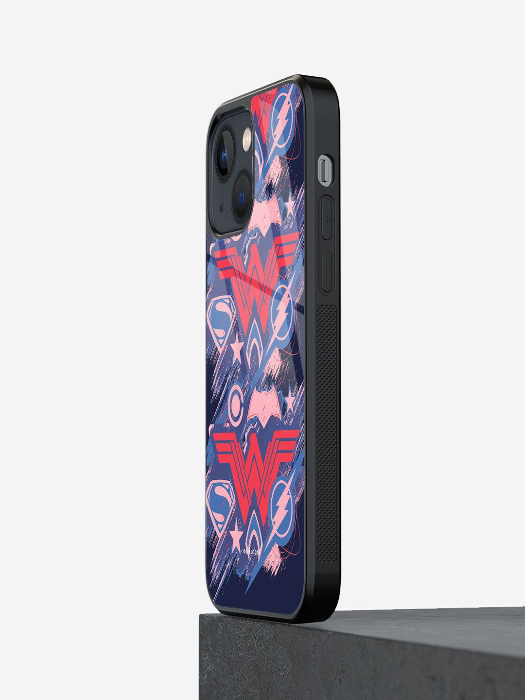 

macmerise Quirky Printed iPhone 13 Back Case Mobile Accessories, Blue