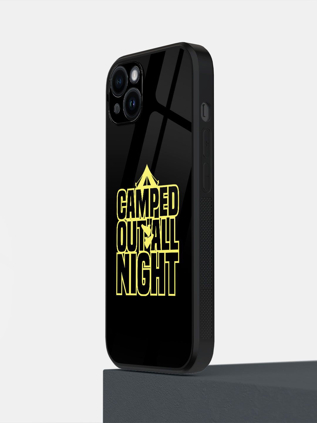 

macmerise Typography Printed iPhone 14 Plus Back Case Mobile Accessories, Black