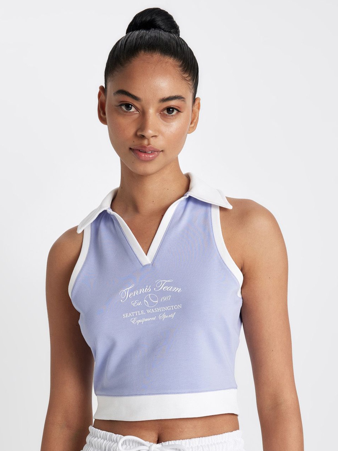 

DeFacto Cotton Crop Top, Na
