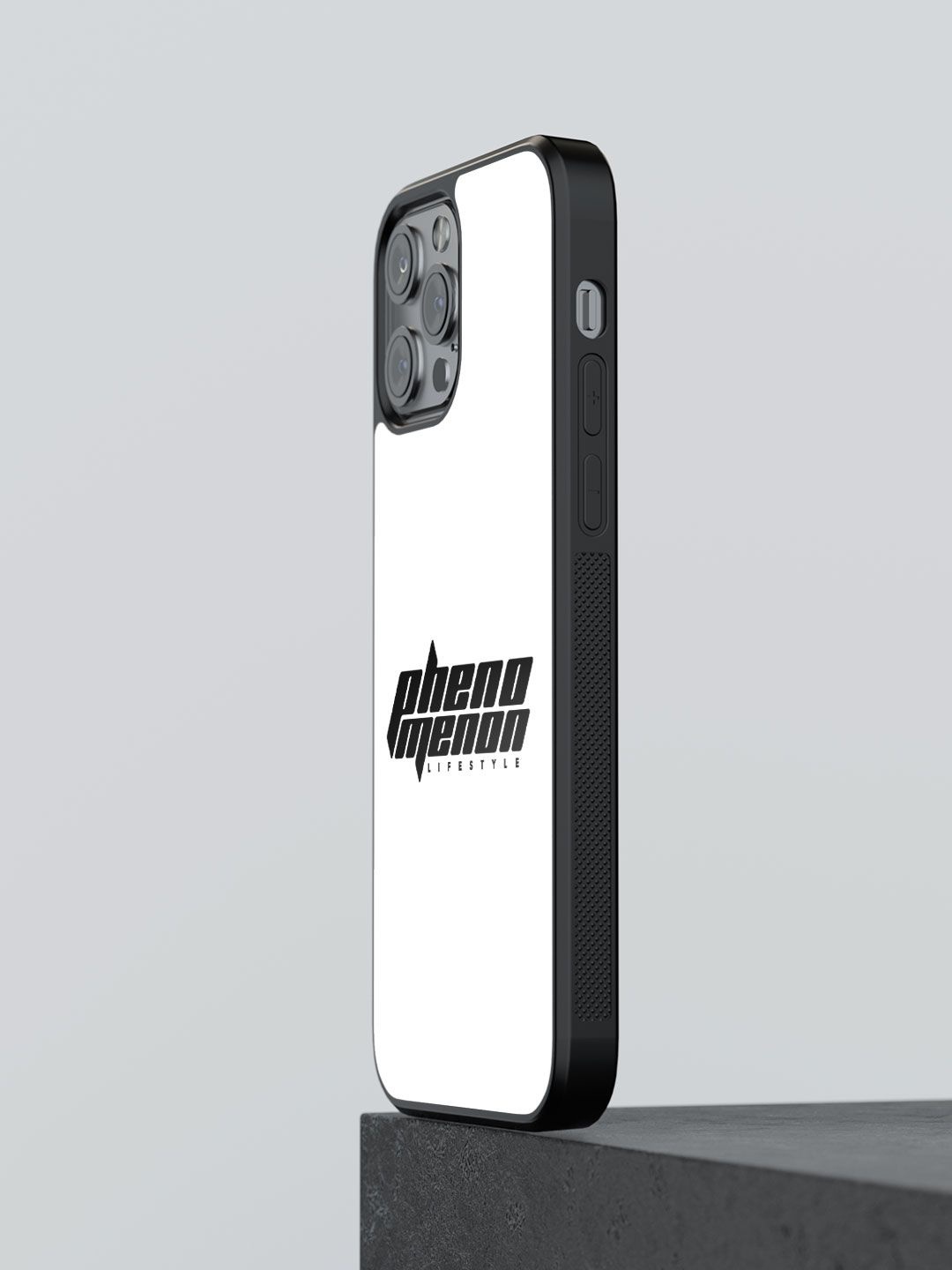 

macmerise Typography Printed iPhone 13 Pro Max Back Case Mobile Accessories, White