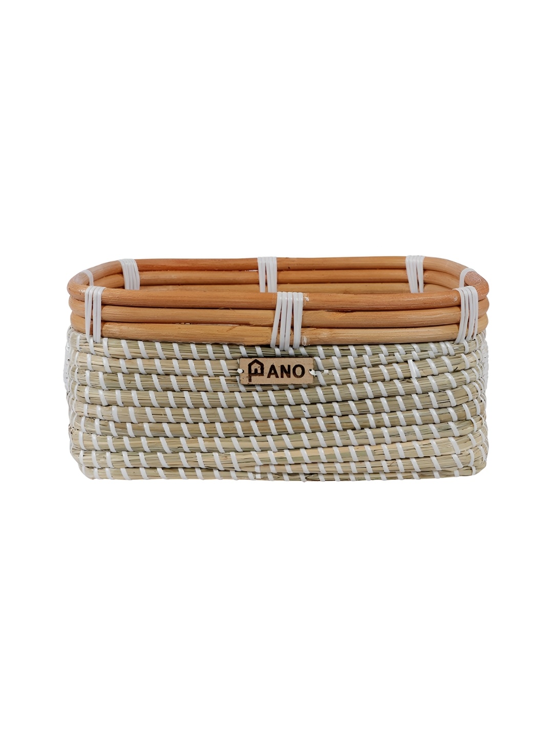 

Pano White & Beige Super Strong Multi-Utility Storage Basket Organisers