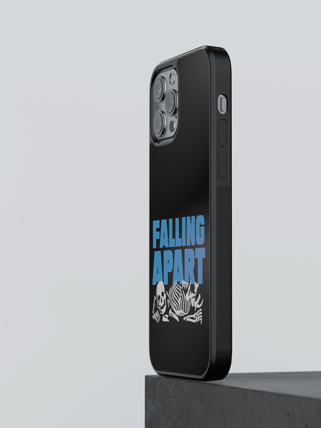 

macmerise Typography Printed iPhone 13 Pro Back Case Mobile Accessories, Black