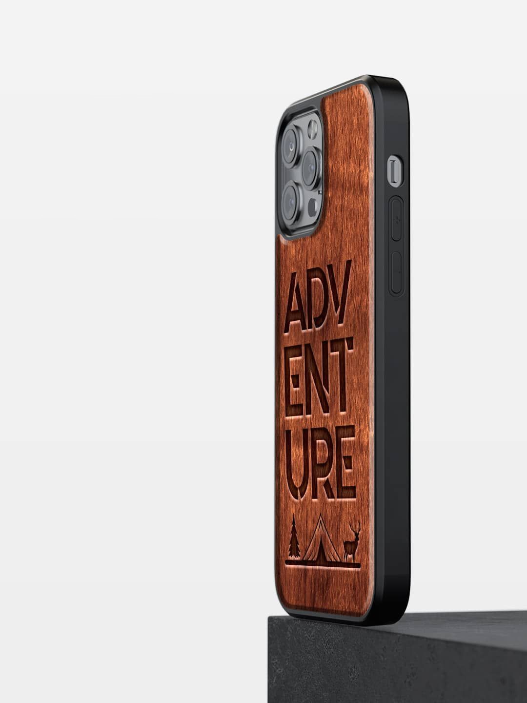 

macmerise Typography Printed iPhone 13 Pro Max Back Case Mobile Accessories, Brown