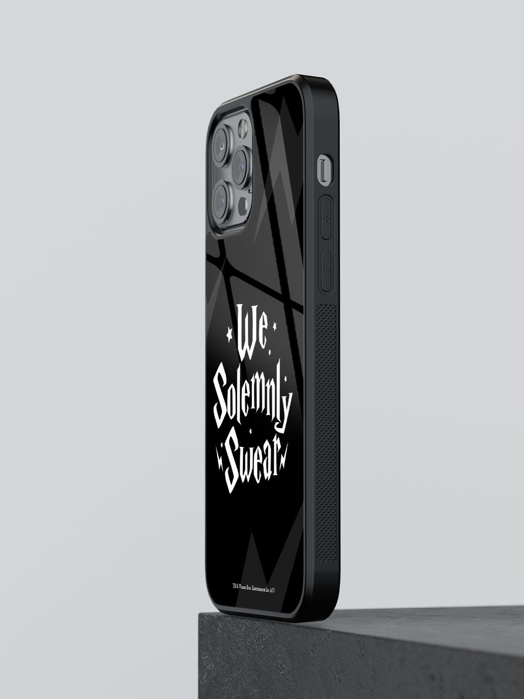 

macmerise Conversational Printed iPhone 13 Pro Back Case Mobile Accessories, Black