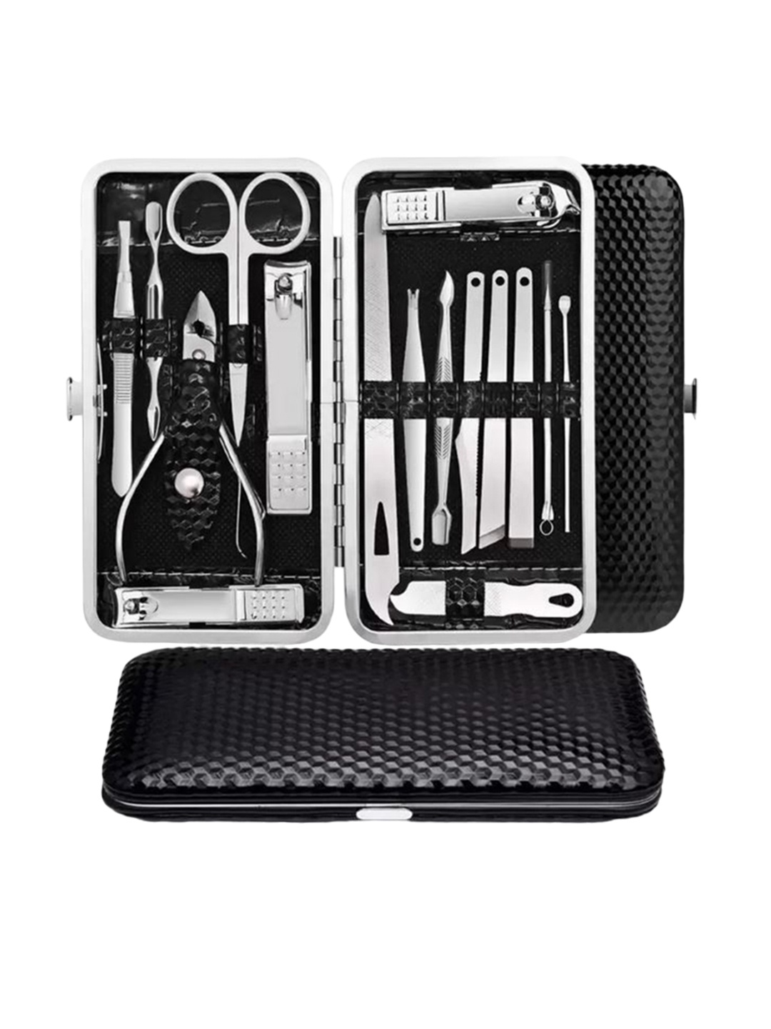 

FAVON Set Of 16 Professional Manicure Tool Kit With Wallet, Multi