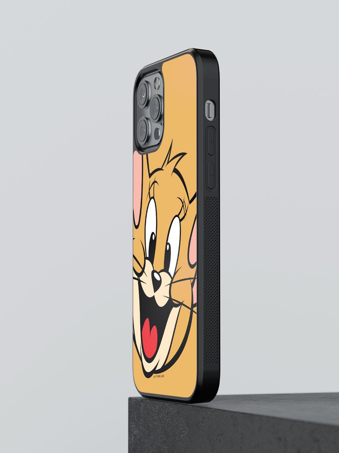 

macmerise Cartoon Characters Printed iPhone 13 Pro Max Back Case Mobile Accessories, Beige