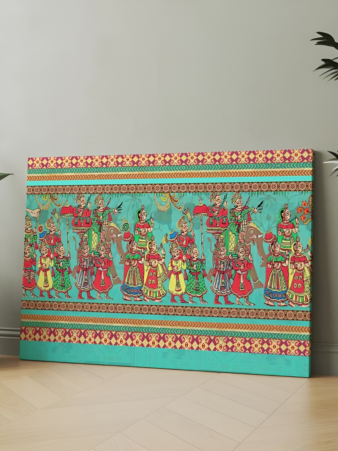 

CLAWCRAFTS Multicoloured 1 Piece Wood Other Wall Paintings, Multi