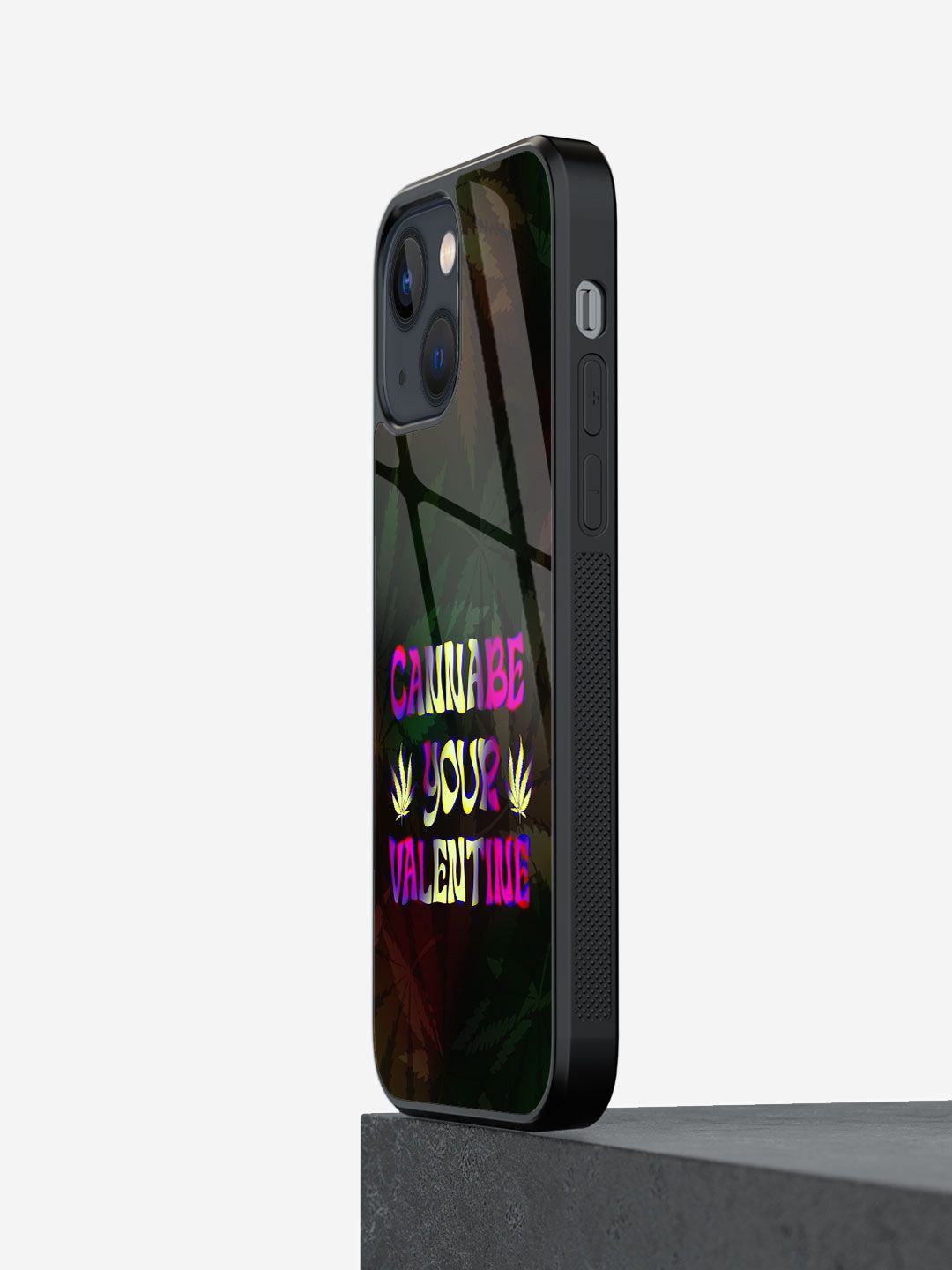 

macmerise Typography Printed iPhone 13 Mini Back Case Mobile Accessories, Black