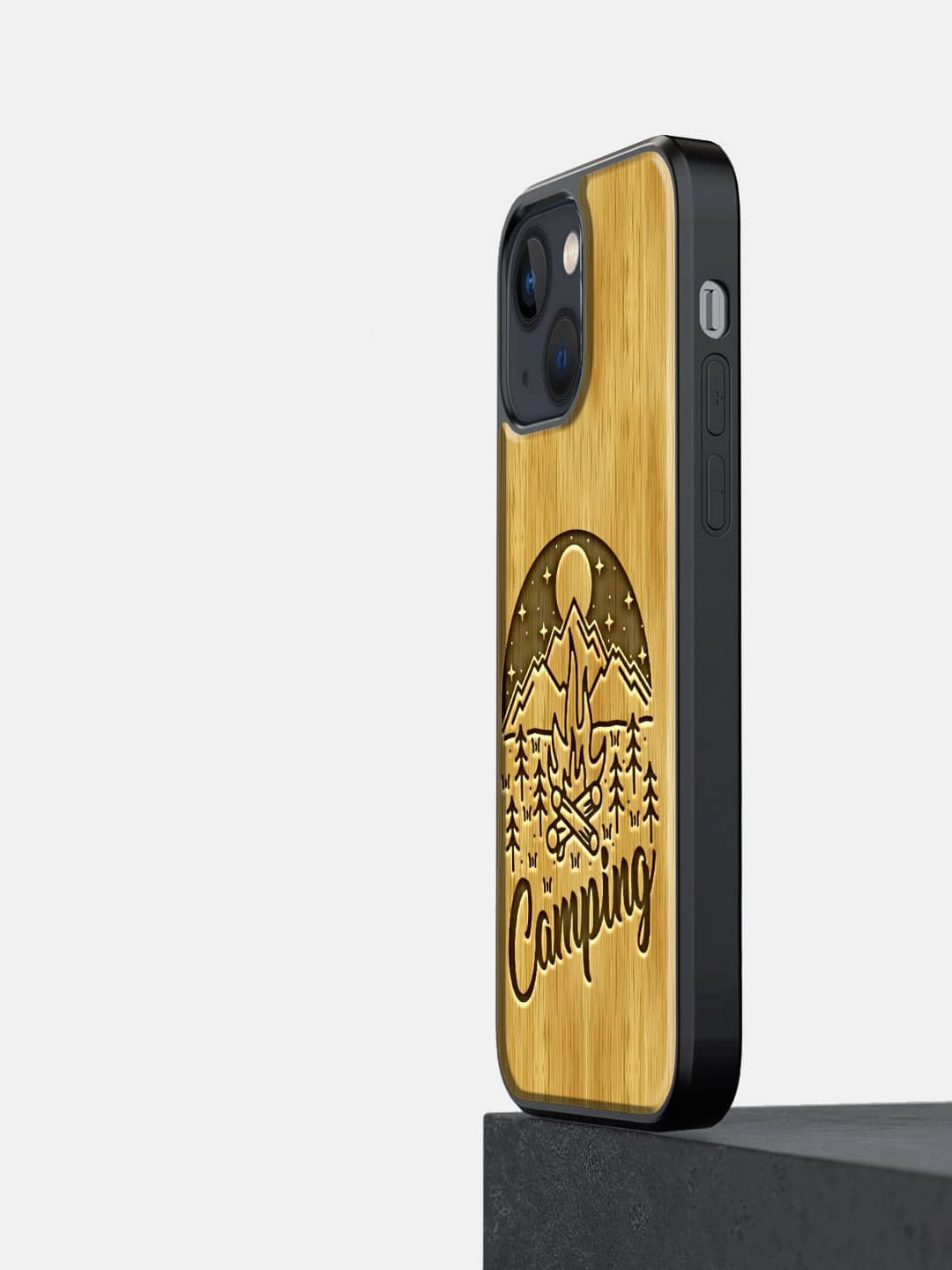 

macmerise Typography Printed iPhone 13 Mini Back Case Mobile Accessories, Beige