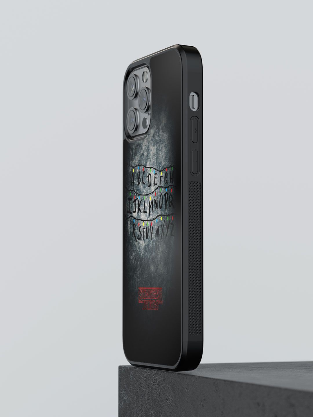 

macmerise Typography Printed iPhone 13 Pro Back Case Mobile Accessories, Black