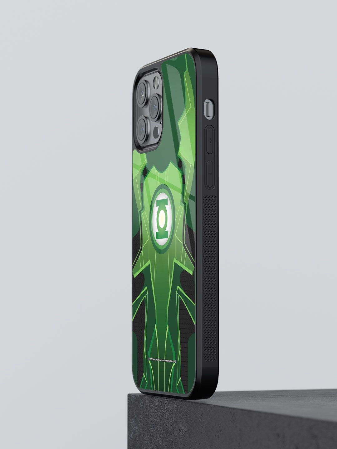 

macmerise Geometric Printed iPhone 13 Pro Back Case Mobile Accessories, Green