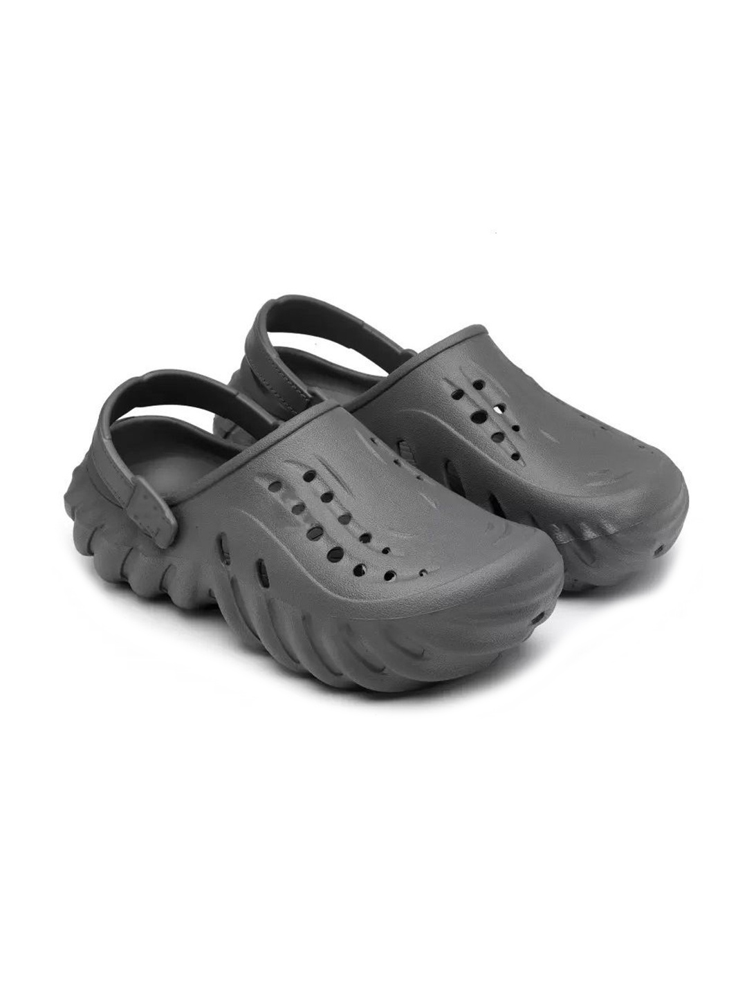 

BERSACHE Men Ultra Soft Rubber Clogs, Grey