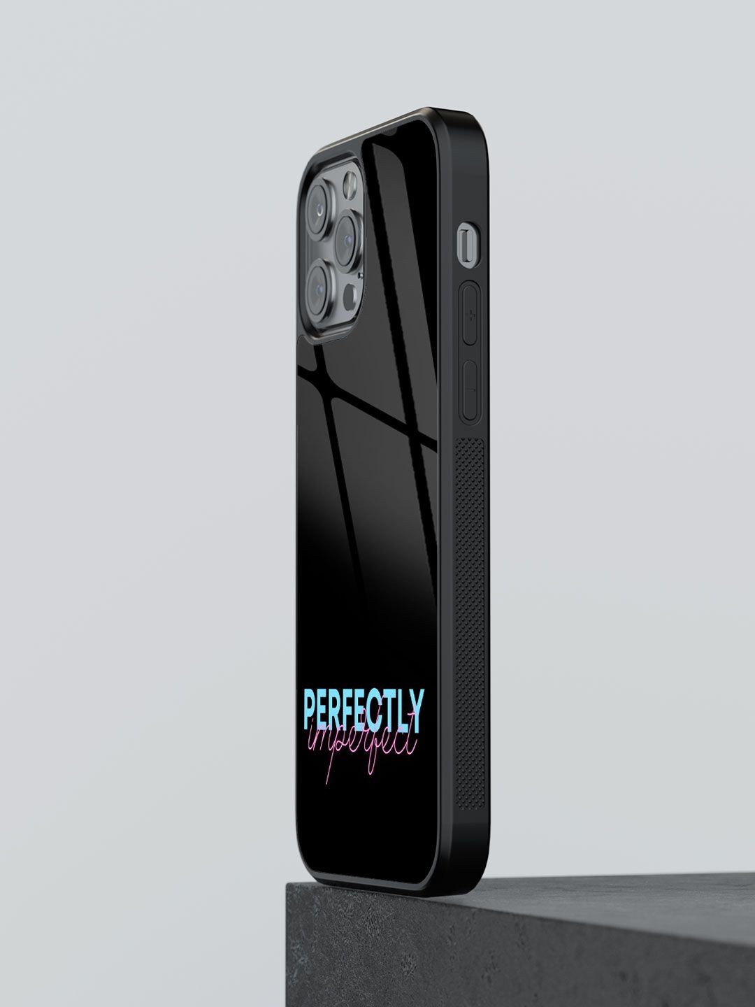 

macmerise Typography Printed iPhone 13 Pro Back Case Mobile Accessories, Black