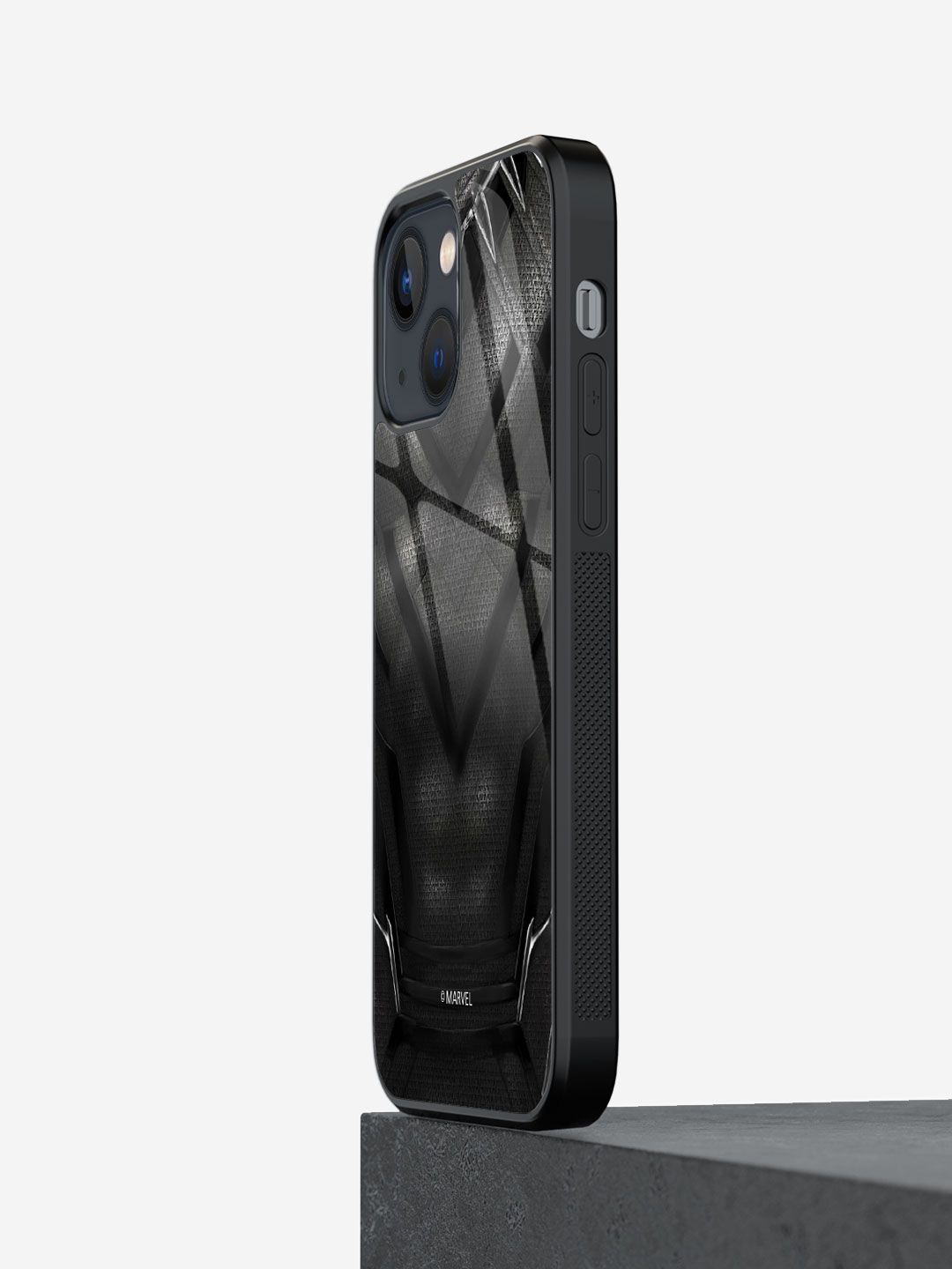 

macmerise Abstract Printed iPhone 13 Mini Back Case Mobile Accessories, Black