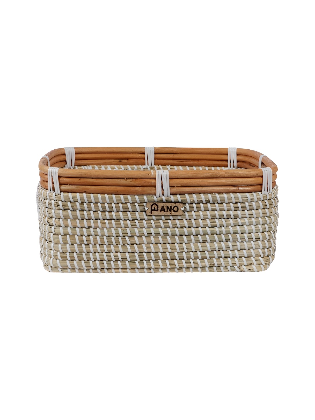 

Pano White & Beige Super Strong Multi-Utility Storage Basket Organisers