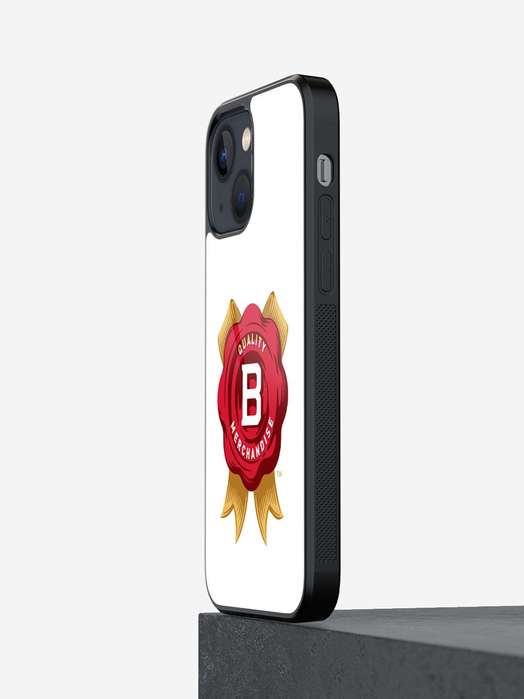 

macmerise Typography Printed iPhone 13 Back Case Mobile Accessories, White