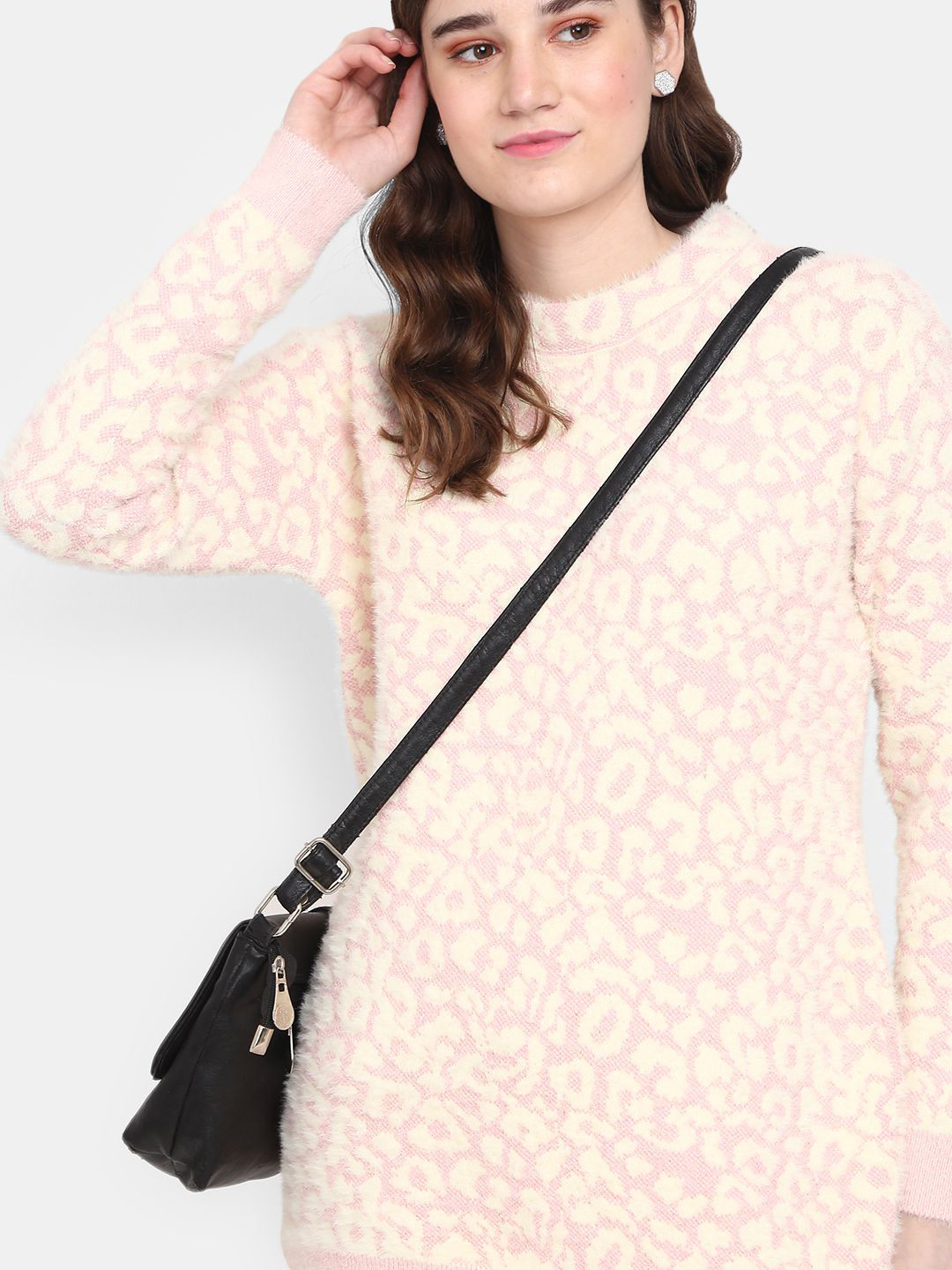 

V-Mart Women Pullover, Cream
