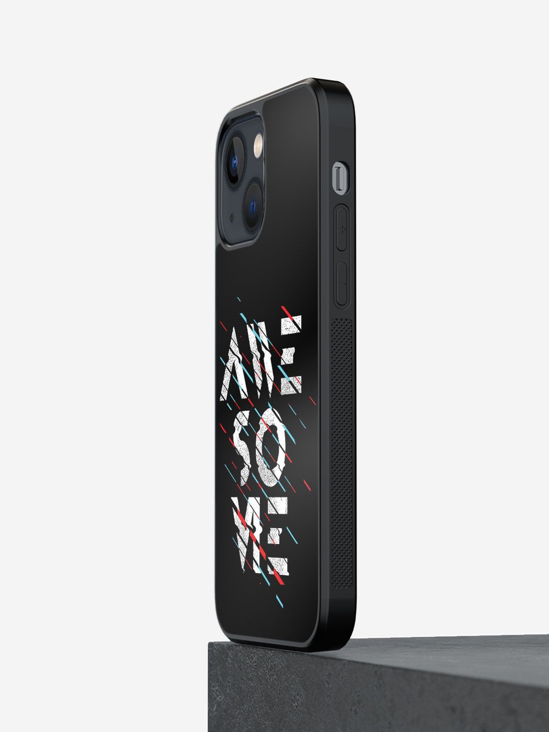 

macmerise Typography Printed iPhone 13 Back Case Mobile Accessories, Black
