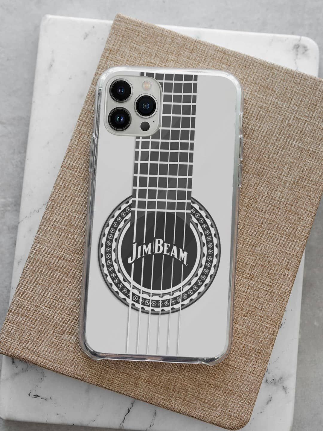

macmerise Quirky Printed iPhone 13 Pro Back Case Mobile Accessories, White