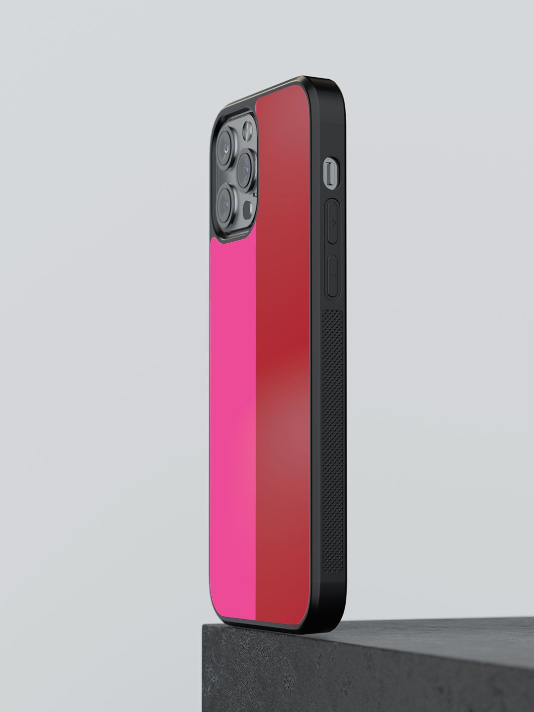 

macmerise Solid Printed iPhone 13 Pro Max Back Case Mobile Accessories, Pink