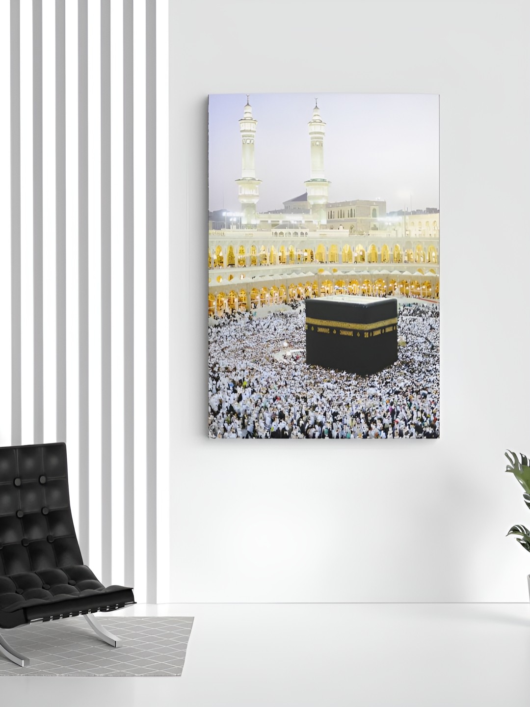 

CLAWCRAFTS Black & White Religious Wooden Wall Art