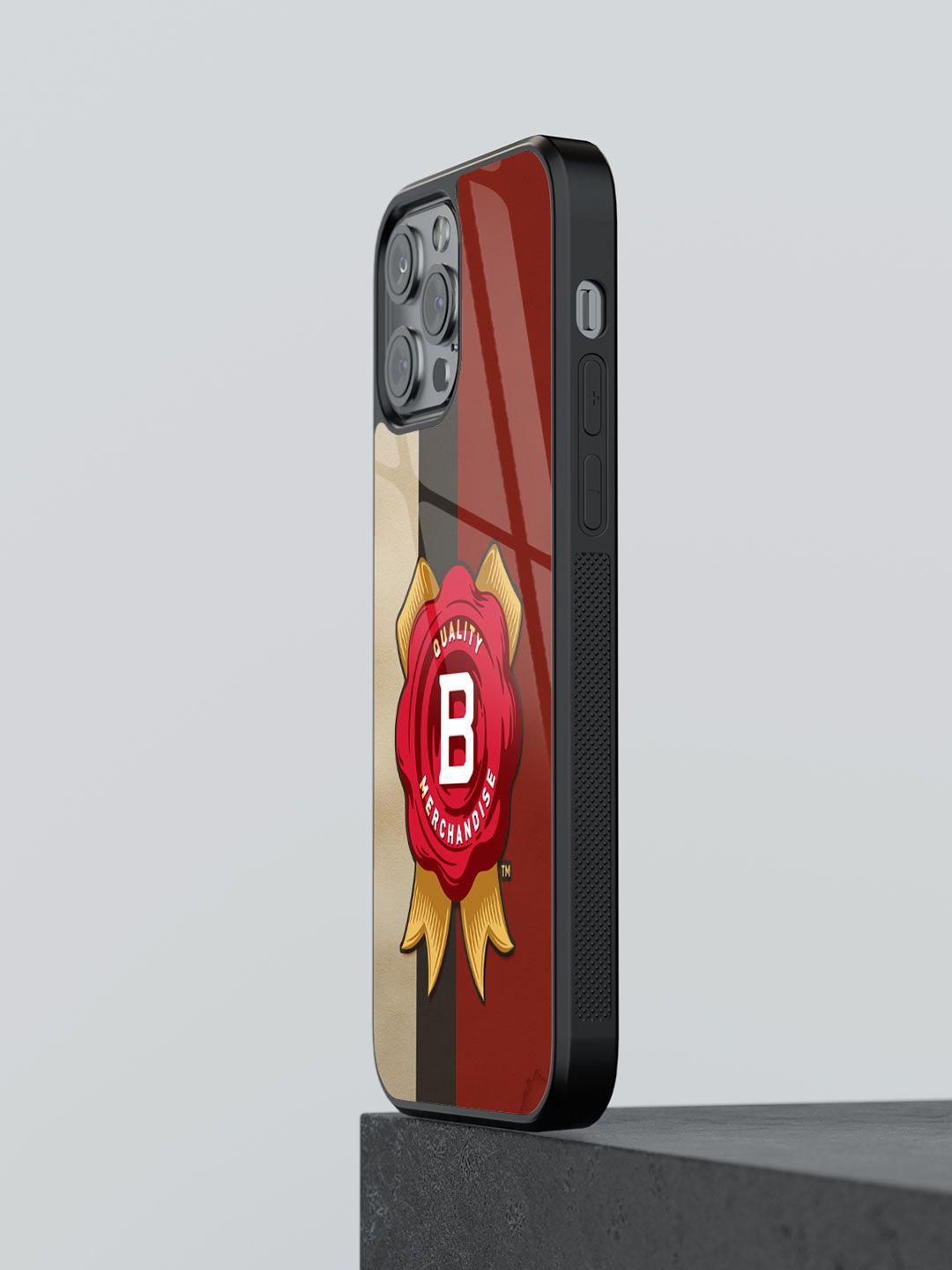 

macmerise Quirky Printed iPhone 13 Pro Back Case Mobile Accessories, Red