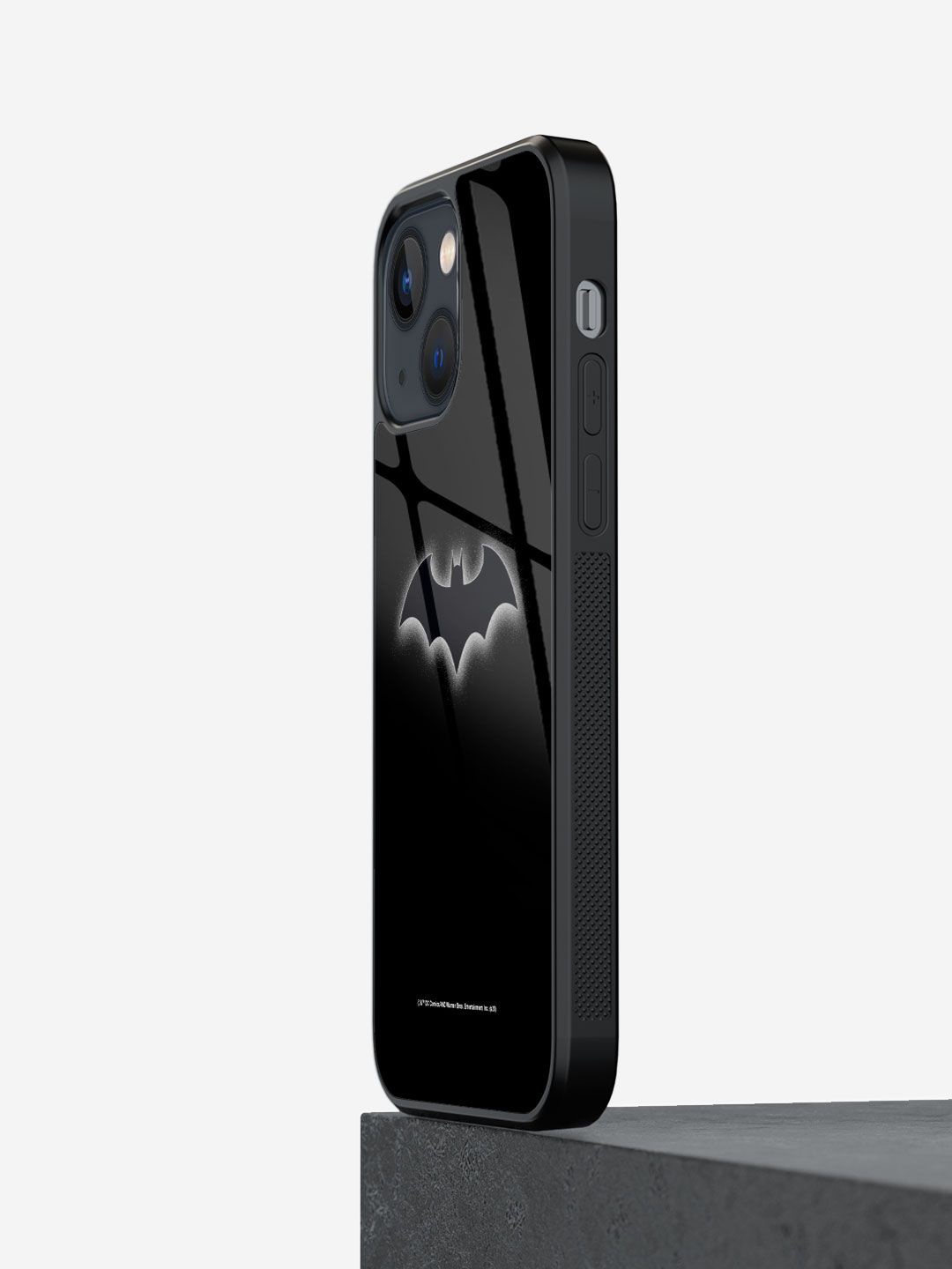 

macmerise Superhero Printed iPhone 13 Back Case Mobile Accessories, Black