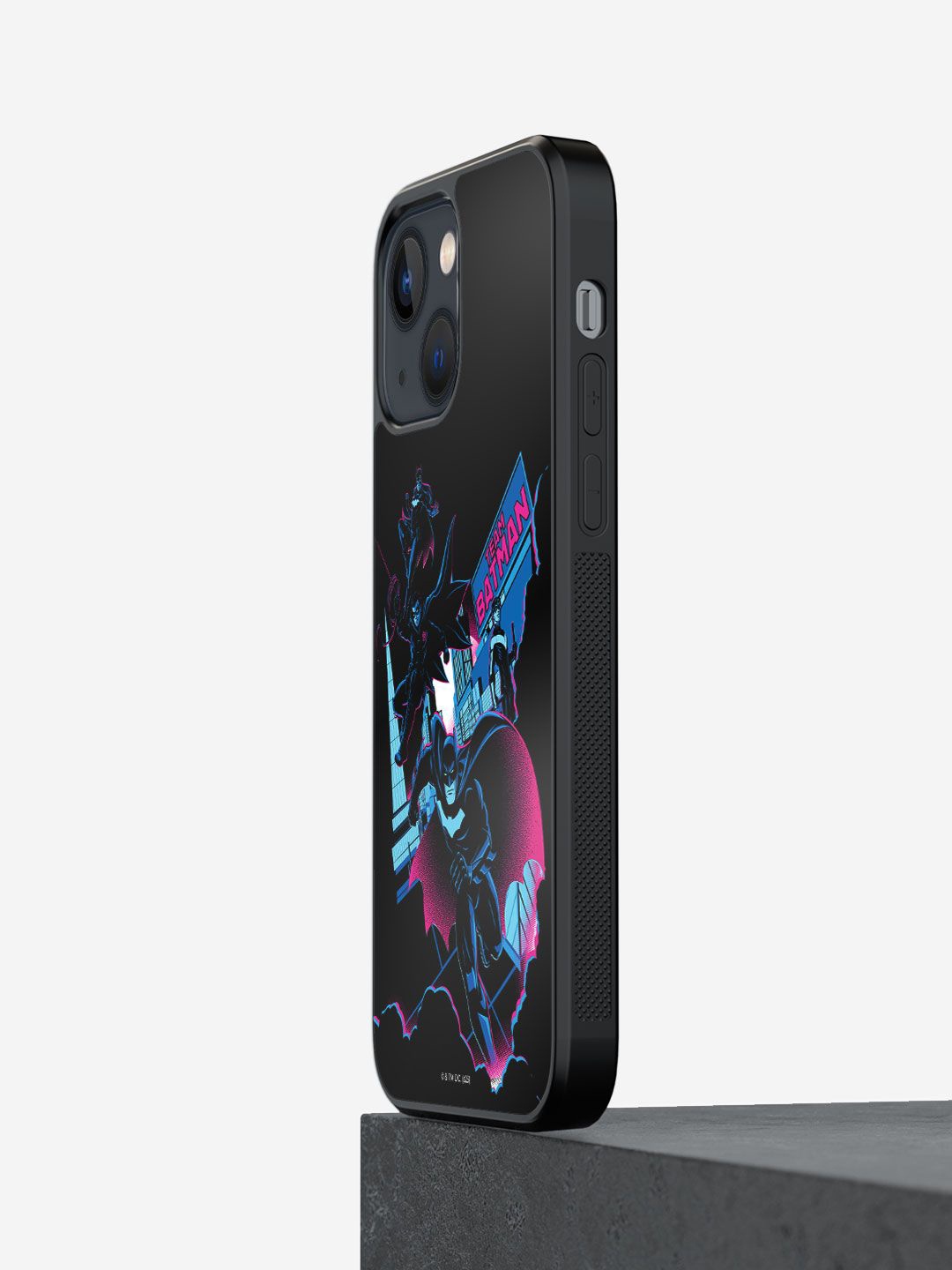 

macmerise Superhero Printed iPhone 13 Mini Back Case Mobile Accessories, Black