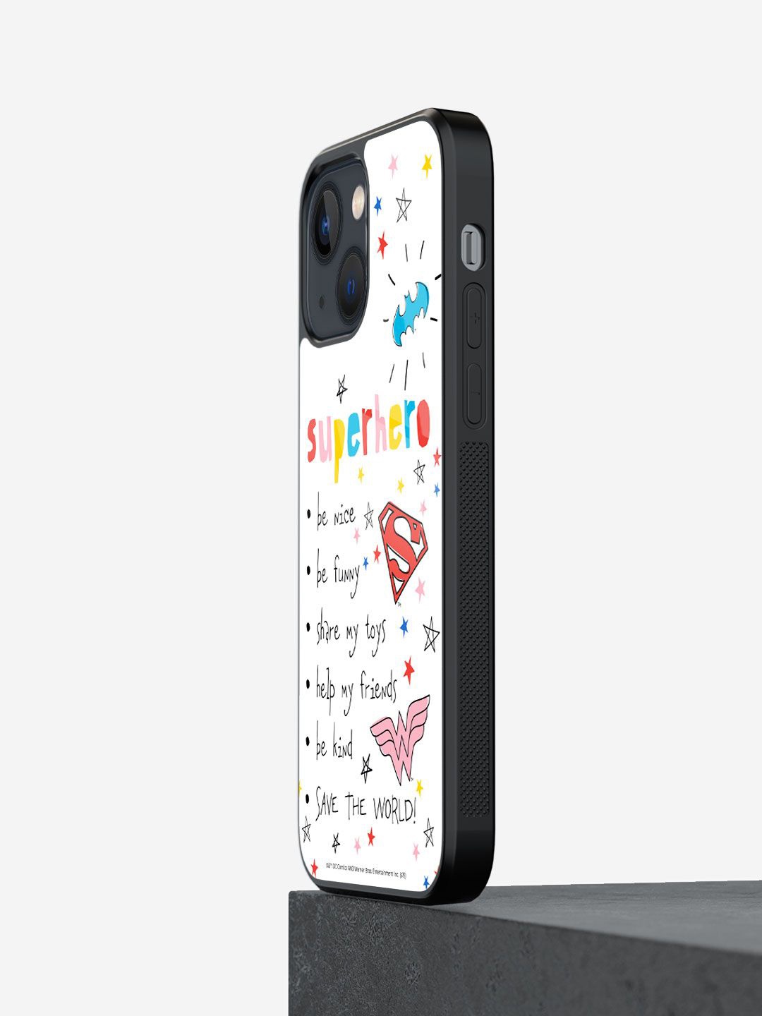 

macmerise Typography Printed iPhone 13 Back Case Mobile Accessories, White