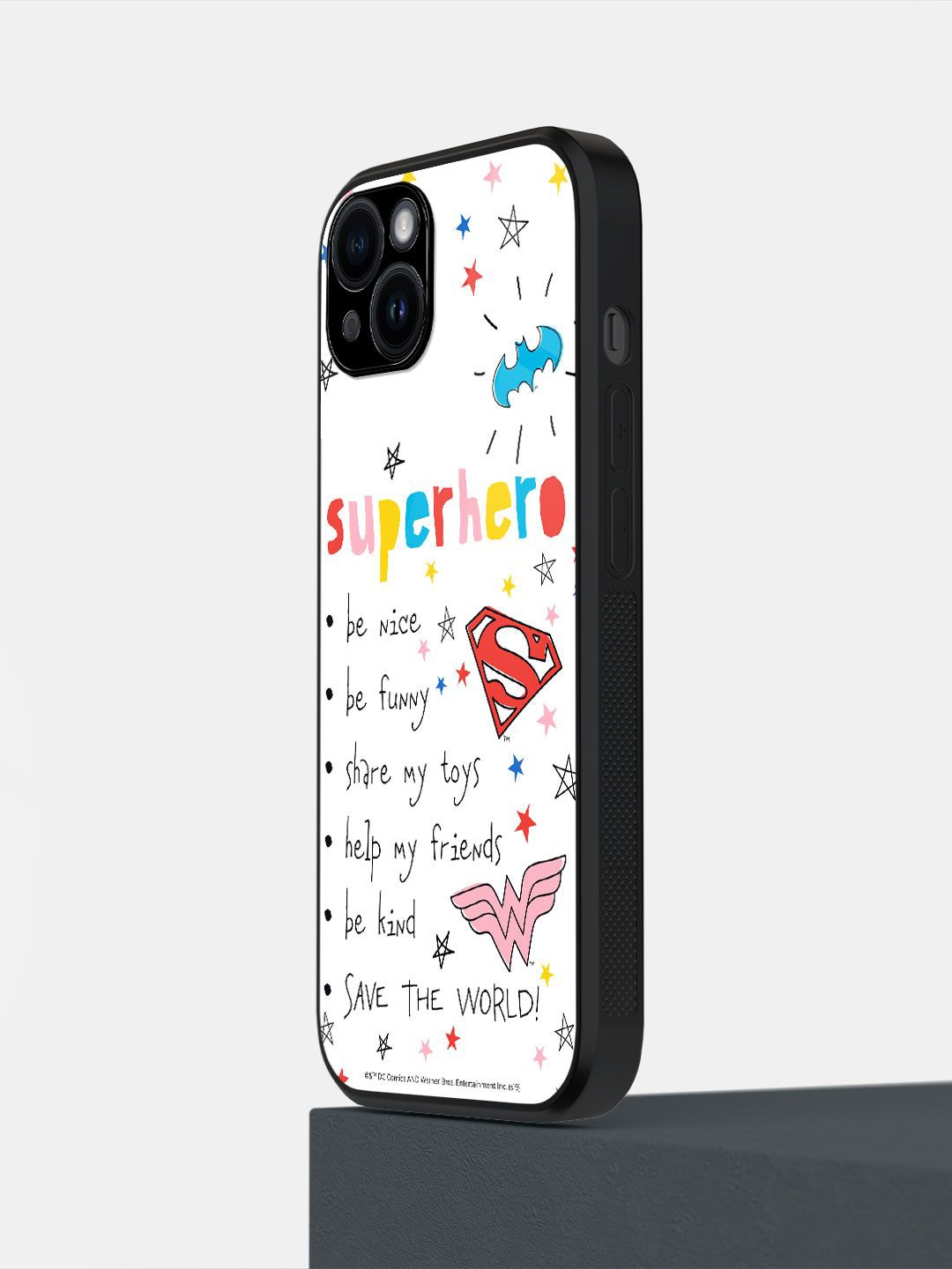 

macmerise Typography Printed iPhone 14 Plus Back Case Mobile Accessories, White