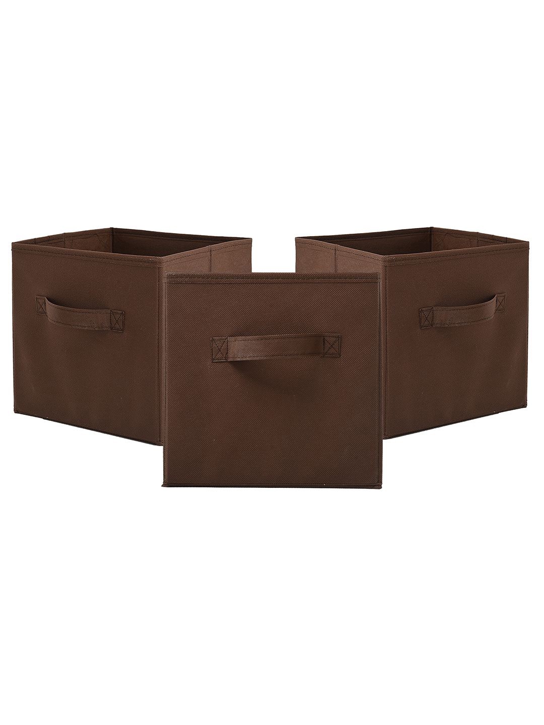 

Kuber Industries Brown 3 Pieces Drawer Organisers