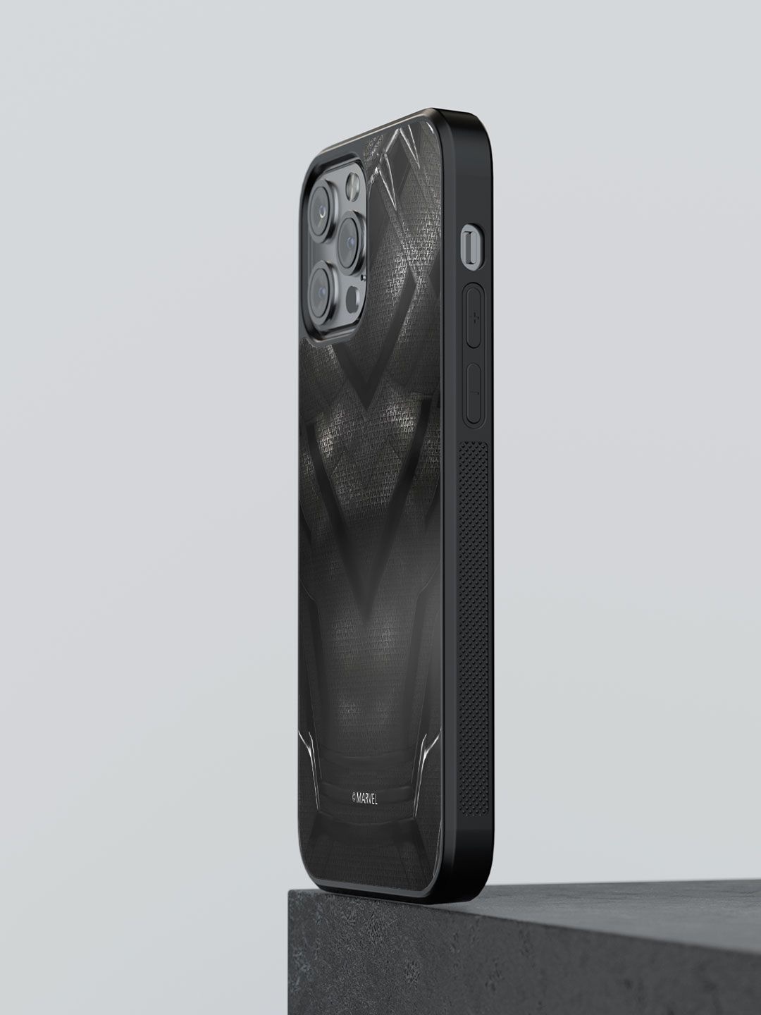 

macmerise Abstract Printed iPhone 13 Pro Max Back Case Mobile Accessories, Black