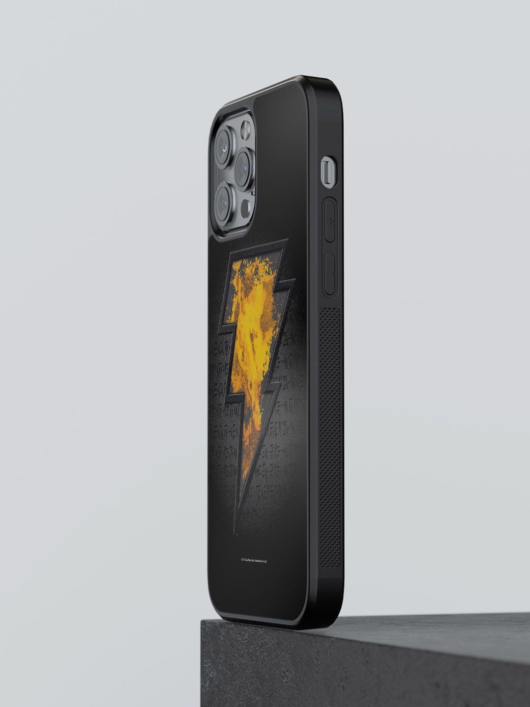 

macmerise Quirky Printed iPhone 13 Pro Max Back Case Mobile Accessories, Black