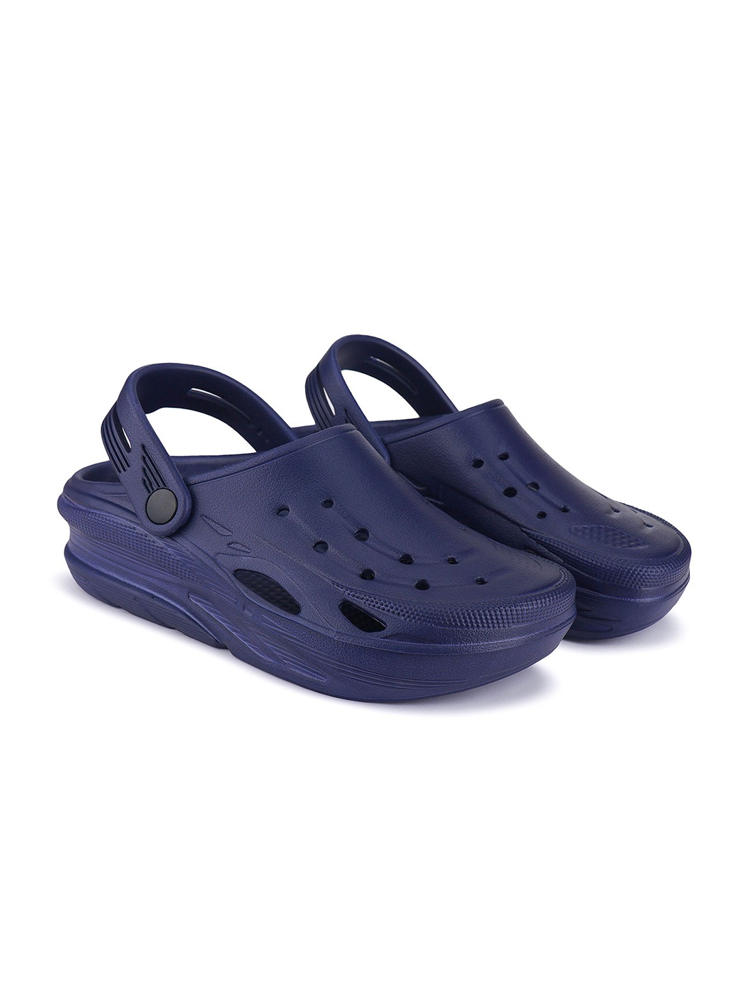 

BERSACHE Men Ultra Soft & Flexibility Rubber Clogs, Blue