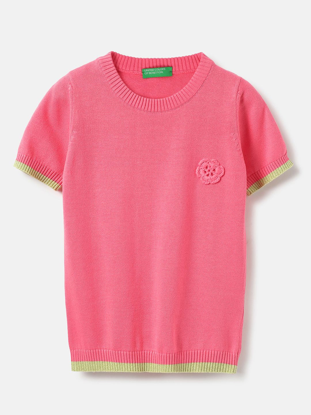 

United Colors of Benetton Cotton Top, Pink