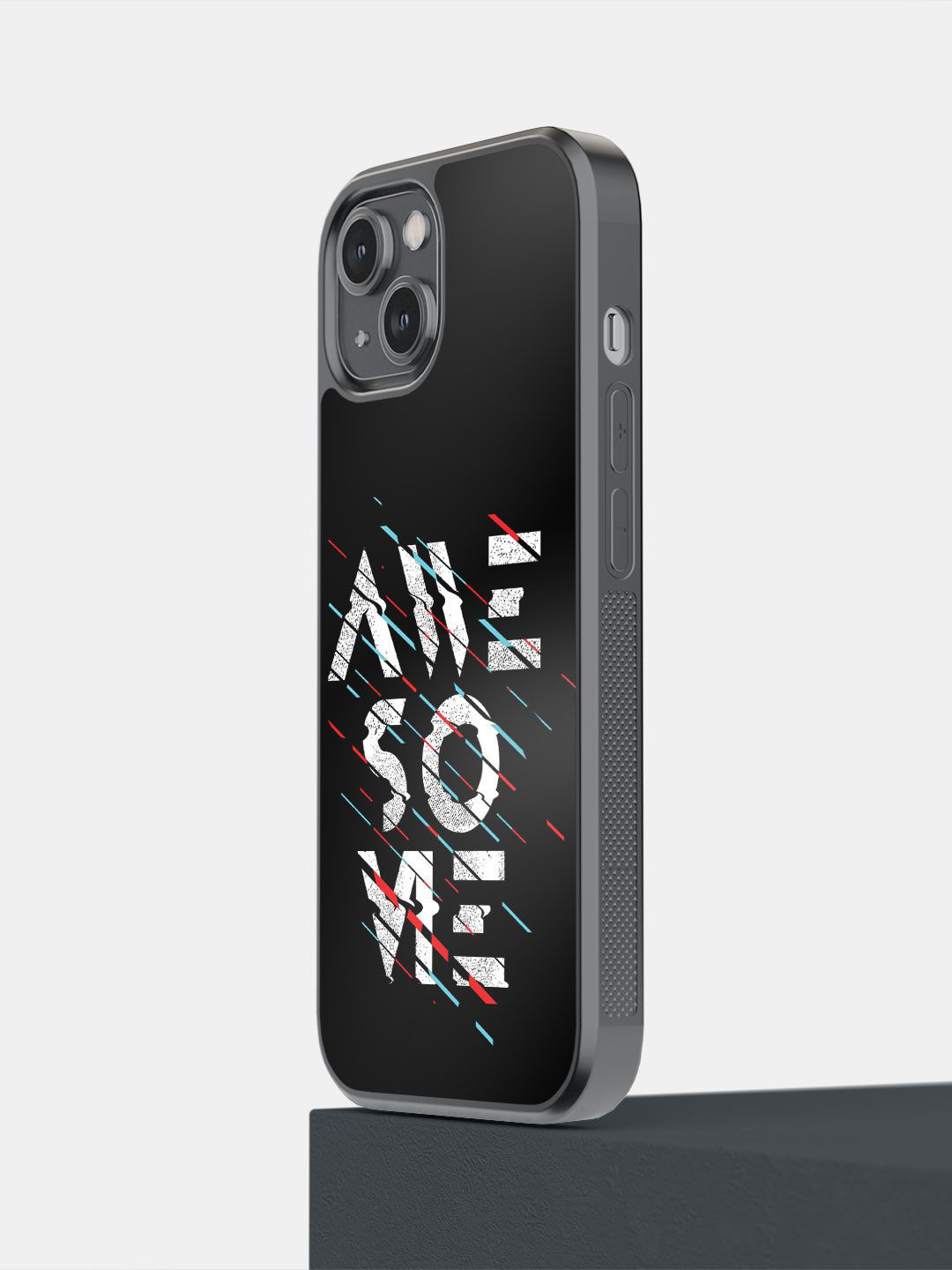 

macmerise Typography Printed iPhone 14 Back Case Mobile Accessories, Black