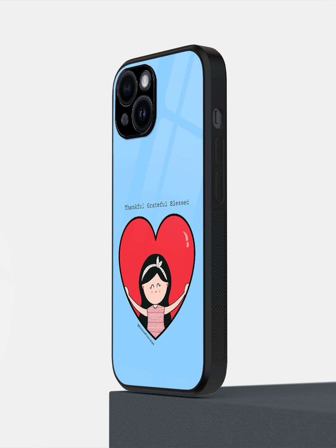 

macmerise Cartoon Characters Printed iPhone 14 Back Case Mobile Accessories, Blue