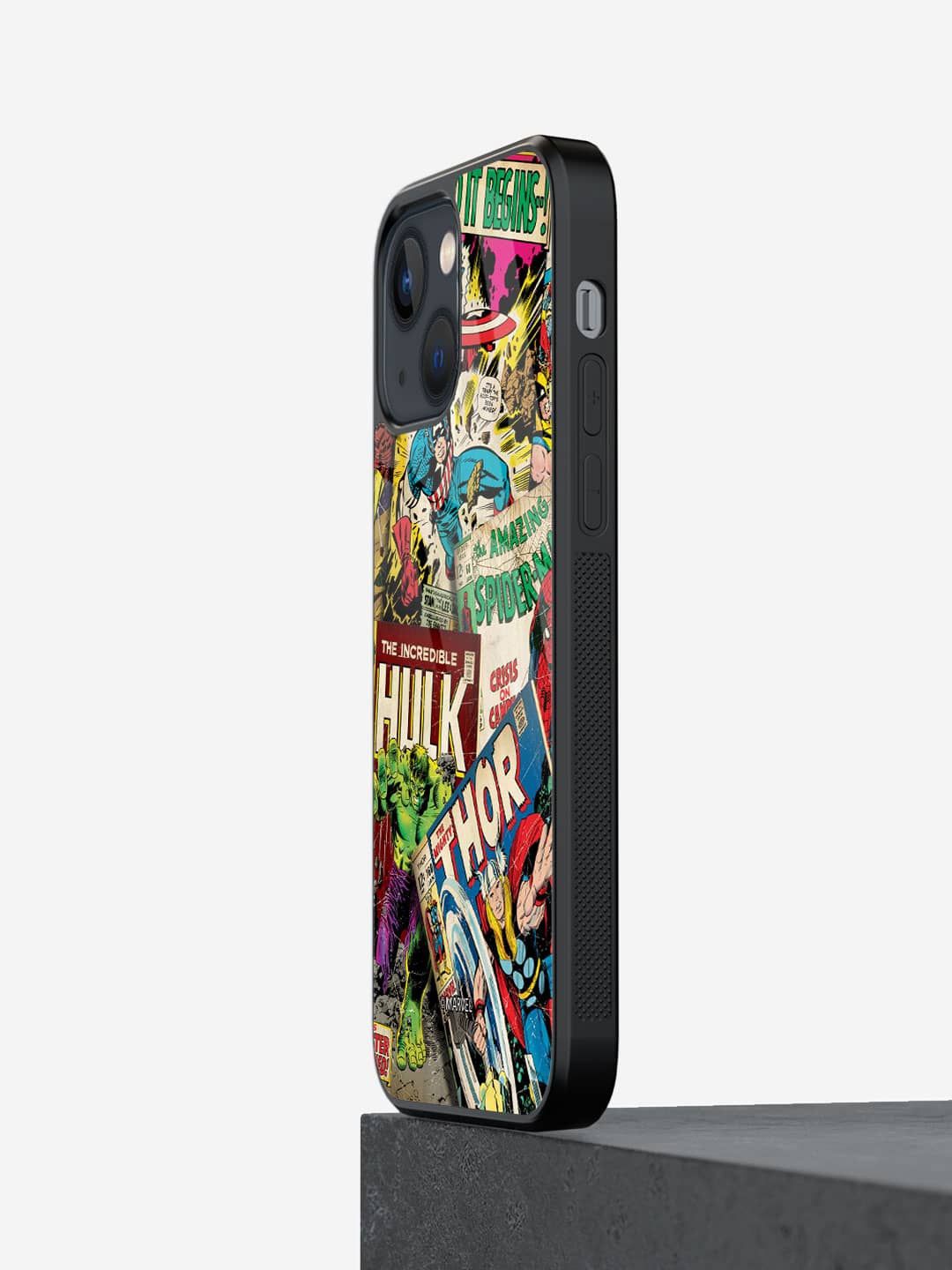 

macmerise Superhero Printed iPhone 13 Back Case Mobile Accessories, Green