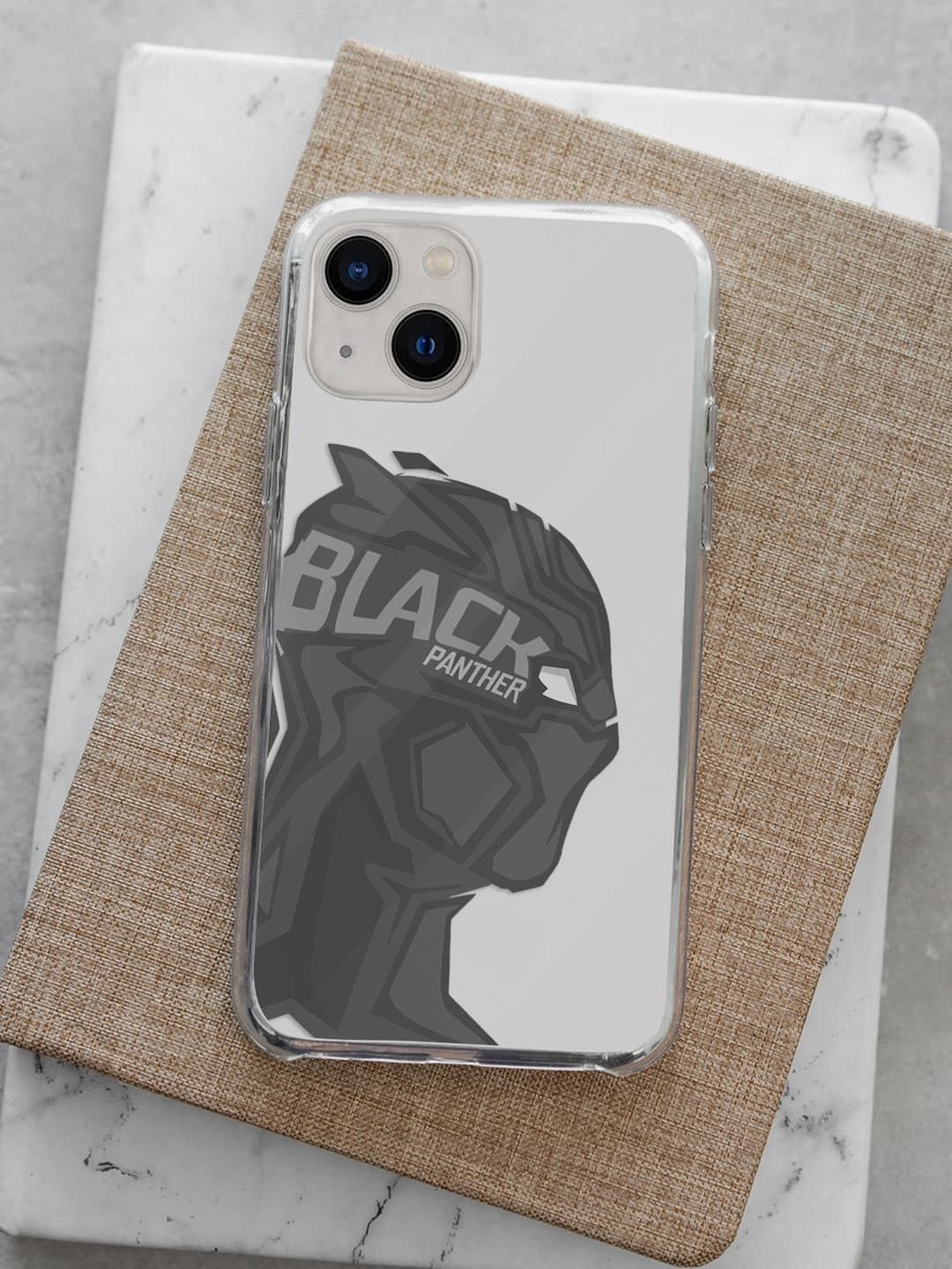 

macmerise Superhero Printed iPhone 13 Mini Back Case Mobile Accessories, White
