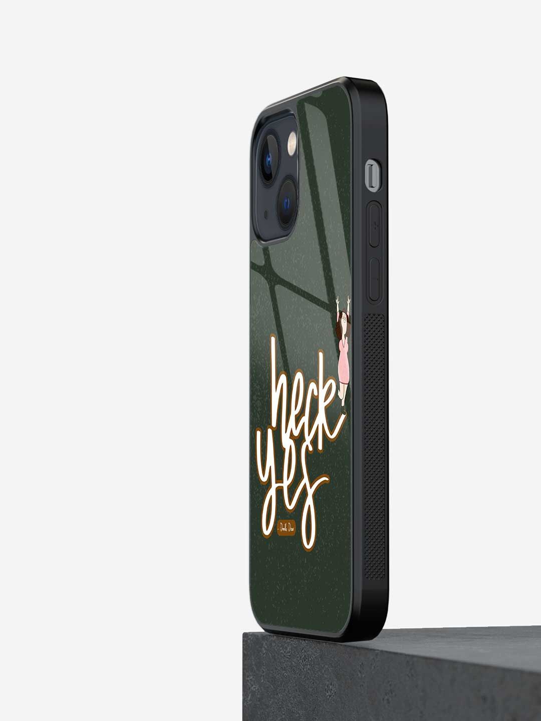 

macmerise Typography Printed iPhone 13 Back Case Mobile Accessories, Green